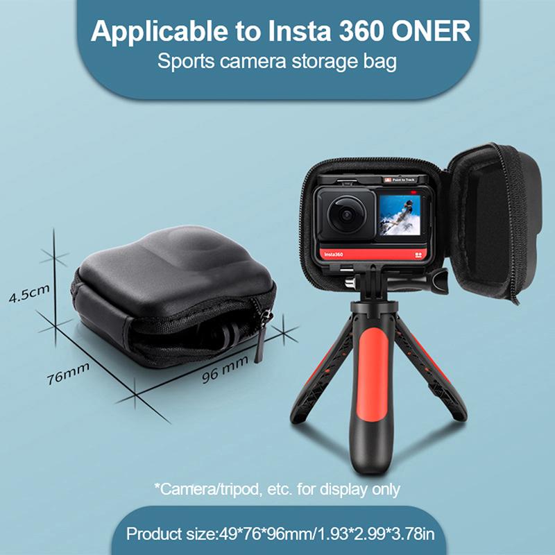 Đối với Insta360 One R R R RS Panoramic Edition Case Insta 360 One R 360 Mod Wide Camera Agle Storage Túi lưu trữ di động Phụ kiện