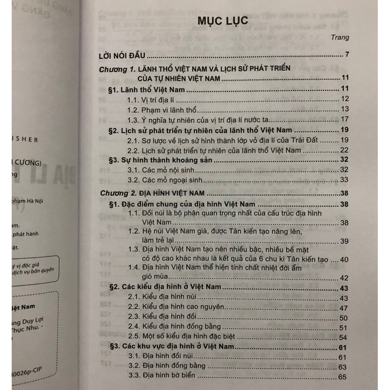 Sách - Giáo trình Địa lí tự nhiên Việt Nam 2: Phần Khu vực