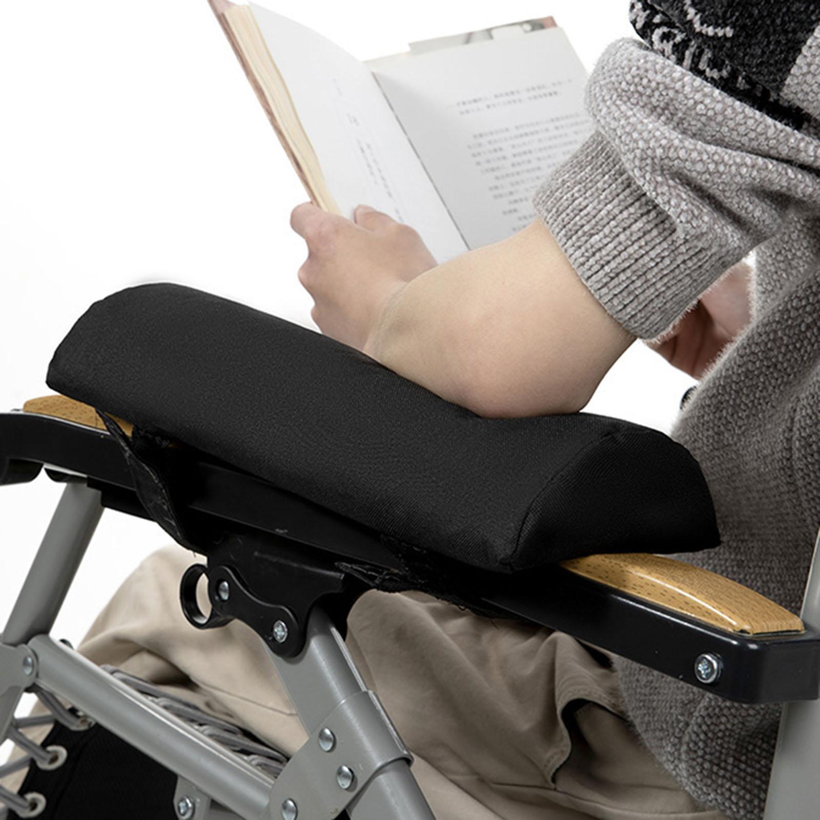 4PCS Folding Recliner Lounge Armrest Cushion Pad Elbow Pillow Armrest Cover