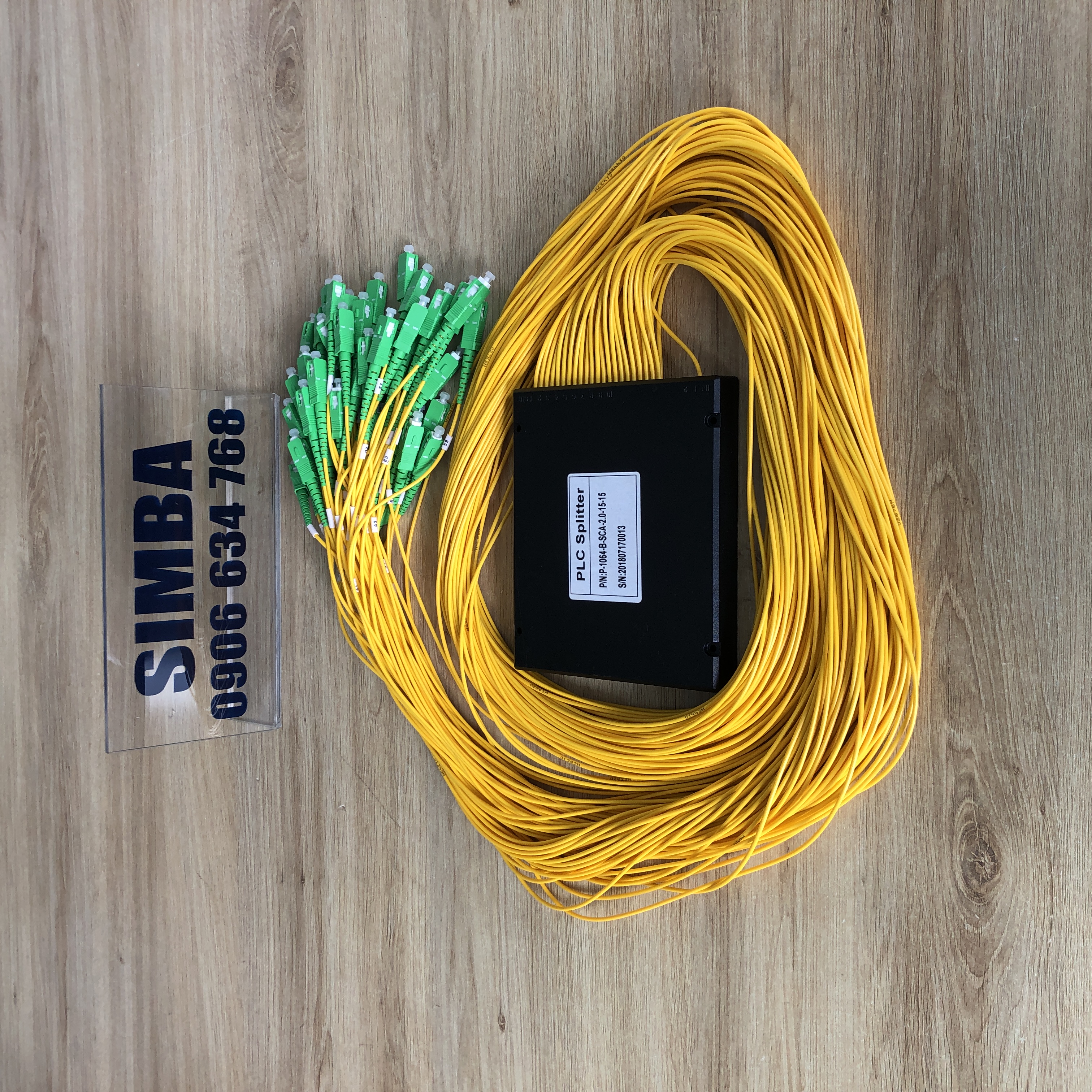 Dây chia quang 1x64 SC/APC dạng ABS