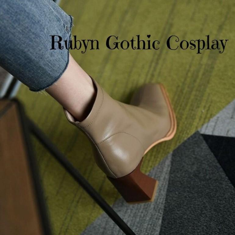 Giày Boots Cao Gót Thu Đông hot trend ( Size 34 - 39 )