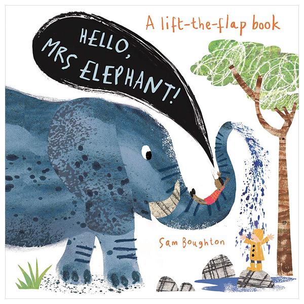Sách ngoại văn: A Lift The Flat Book - Hello, Mrs Elephant!