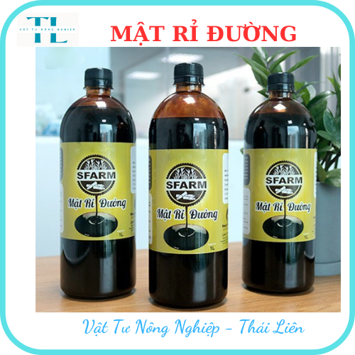 Mật Rỉ Đường Dùng Nuôi Cấy Vi Sinh, Ủ Rác Thải Hữu Cơ, Cải tạo đất, Ủ Phân Chai 1 Lít Sfarm