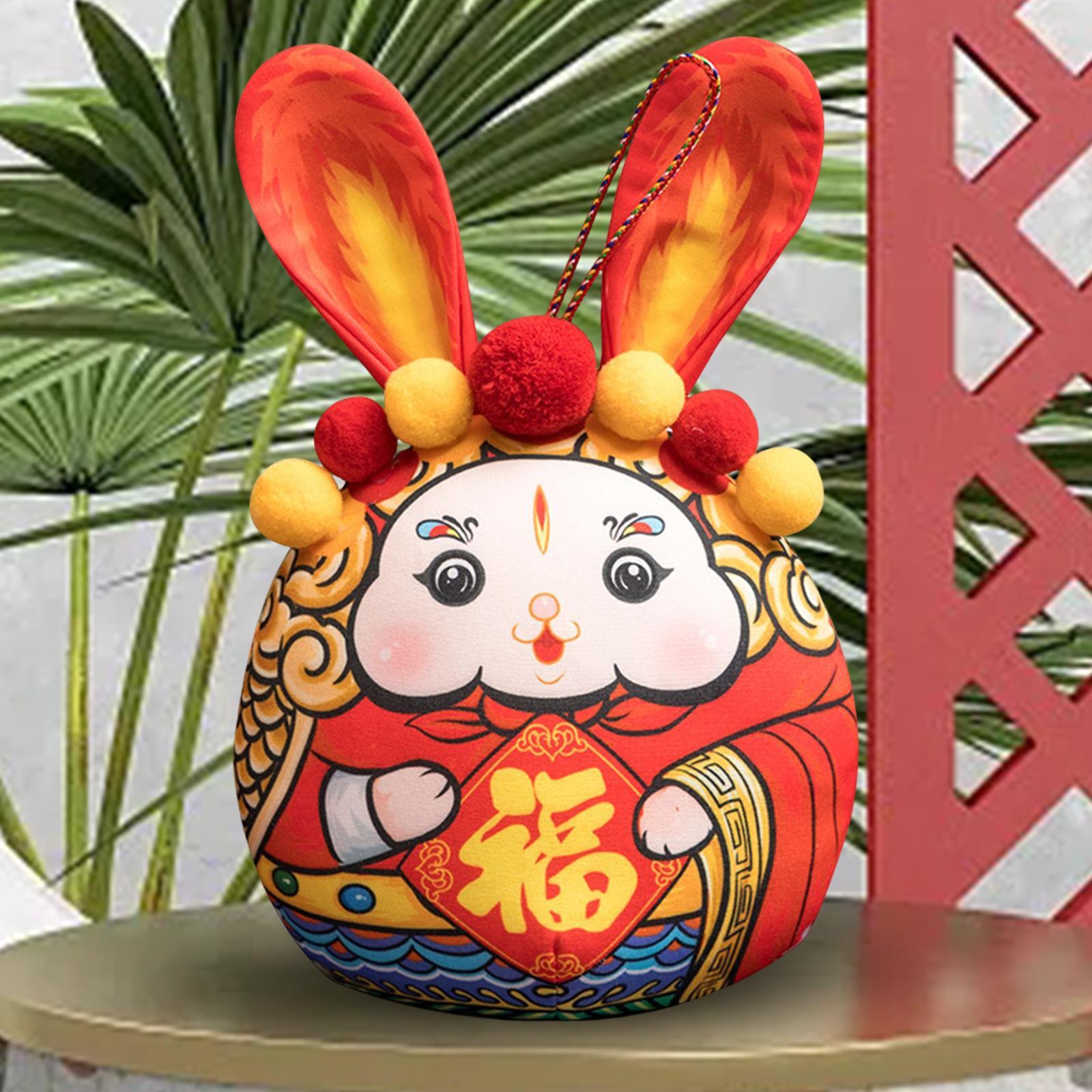 Cute Rabbit Stuffed Toys Animal Simulation Doll for Girlfriend Kids Gifts