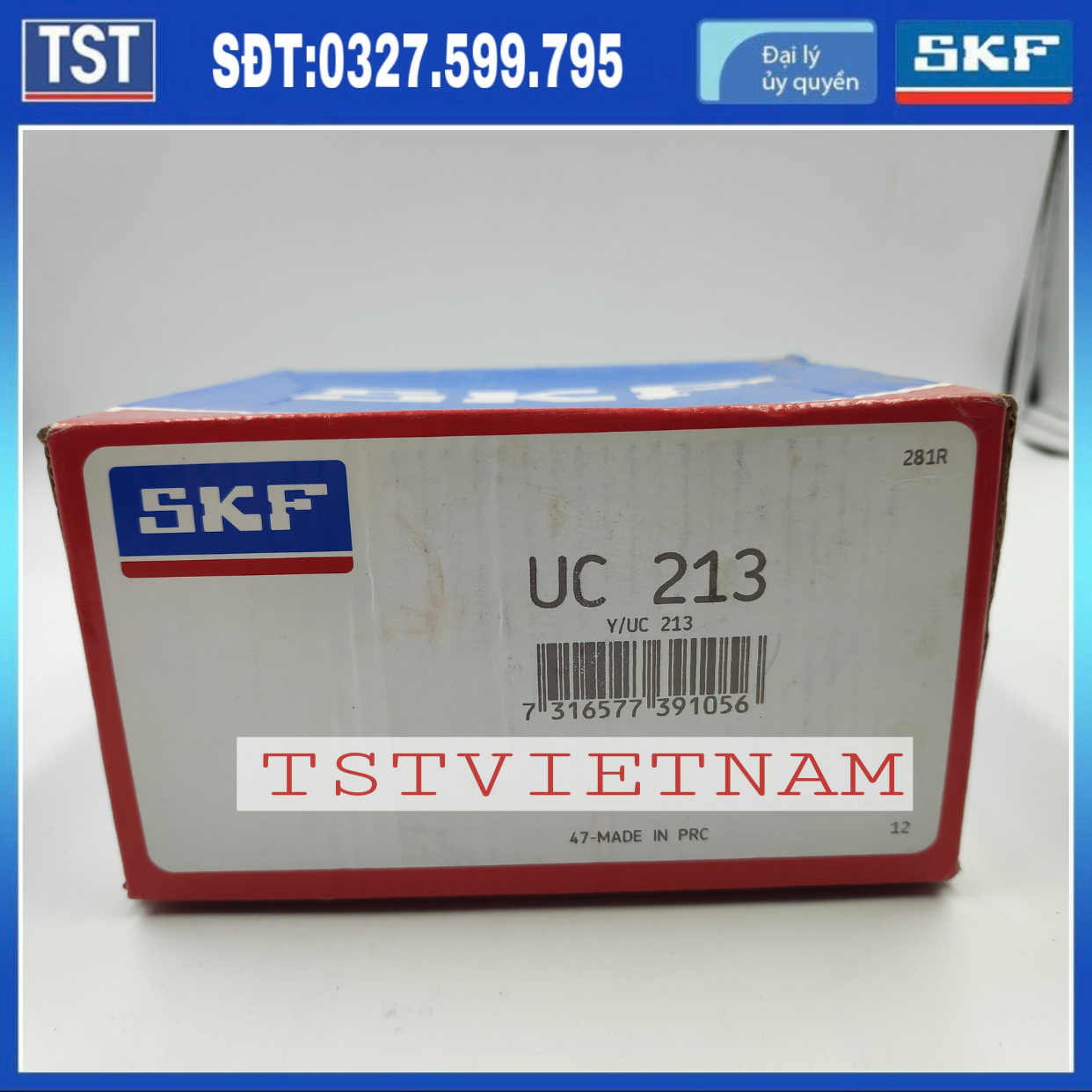 Gối đỡ vòng bi SKF UC 213