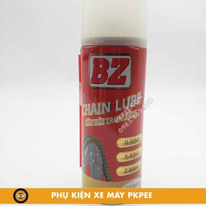 Chai Xịt Bôi Trơn Sên BZ Chain Lube Cao Cấp