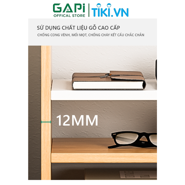 Kệ sách để bản thông minh đa tầng tiết kiệm không gian thương hiệu GAPI - GP262