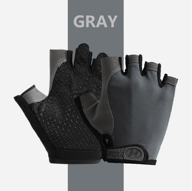 Găng Tay Thể Thao Tập Gym Thời Trang HW Basic Sport Gloves | Găng Tay Đi Phượt, Bao Tay Chạy Xe Máy, Xe Đạp | Bao Tay Cụt Ngón Bảo Vệ Bàn Tay Đa Năng