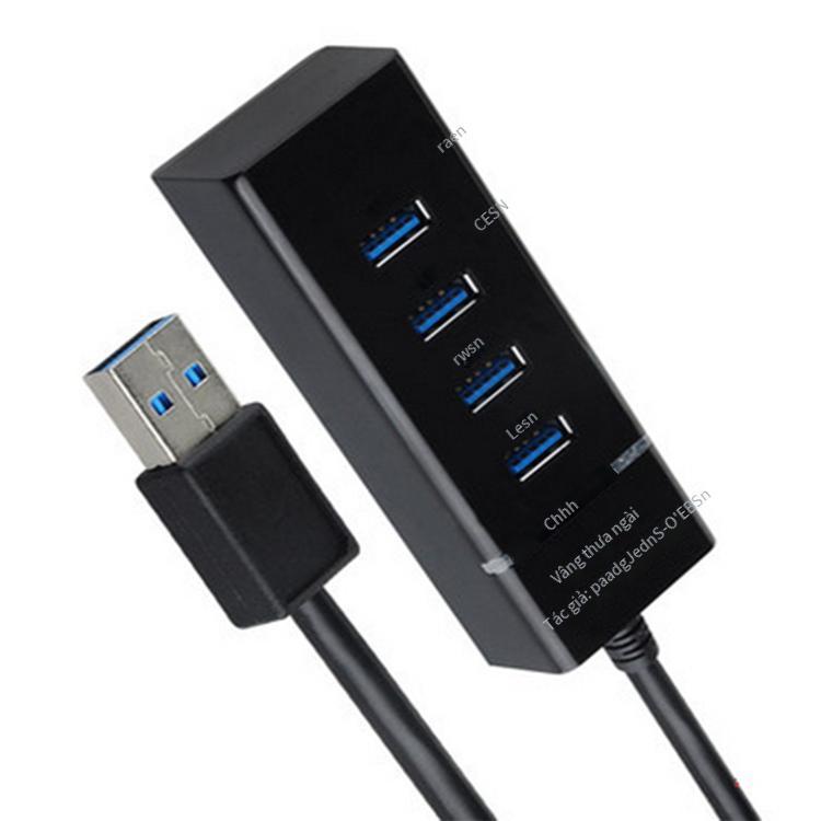 Bộ chia usb3.0 tốc độ cao giá rẻ nhất notebook usp3 0 hub hub USB một kéo bốn mở rộng đa giao diện 4 cổng