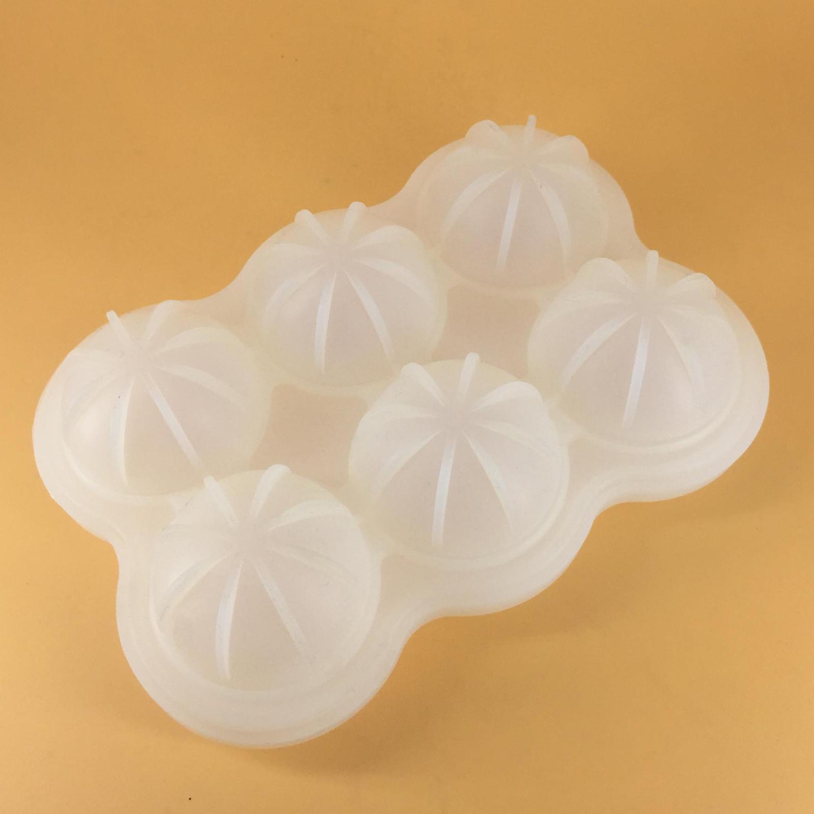 2x Round Ice Cube Ball Tray Silicone Sphere Mold Cocktails