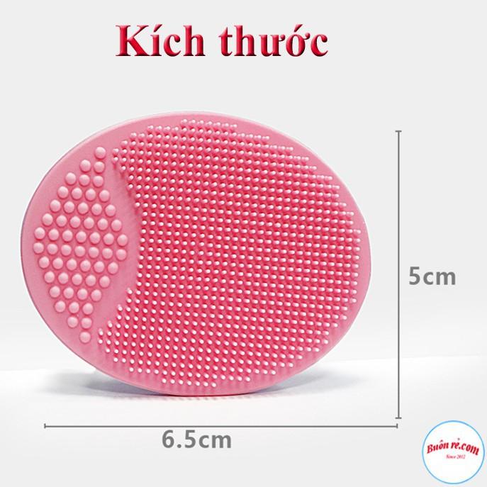 Combo 20 miếng cọ rửa mặt silicon – massage mặt tẩy sạch tế bào chết, làm sạch lỗ chân long siêu tiện dụng 00905