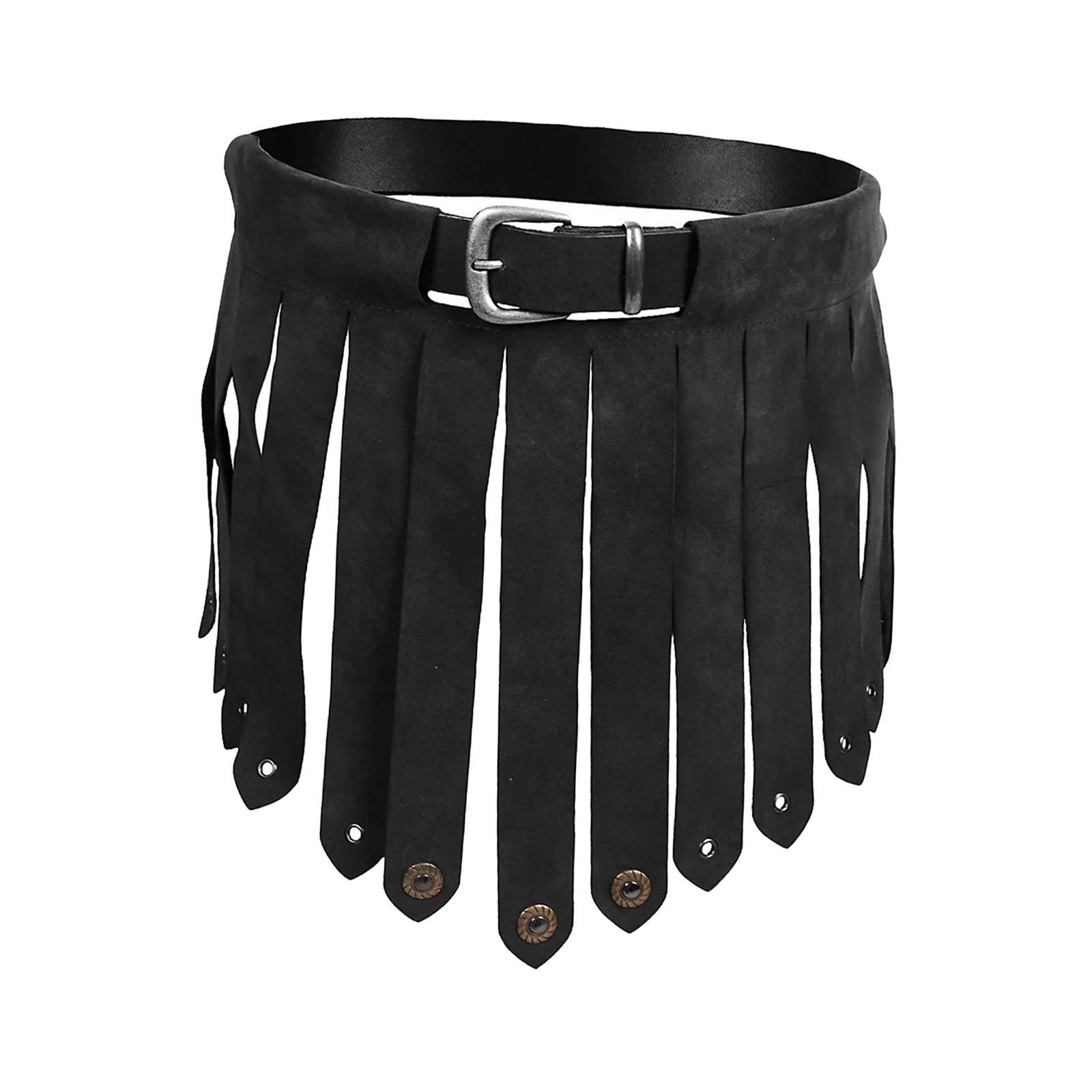 Medieval Fringe Tassel Belt Skirts Costume Accessories Cosplay Short Dress