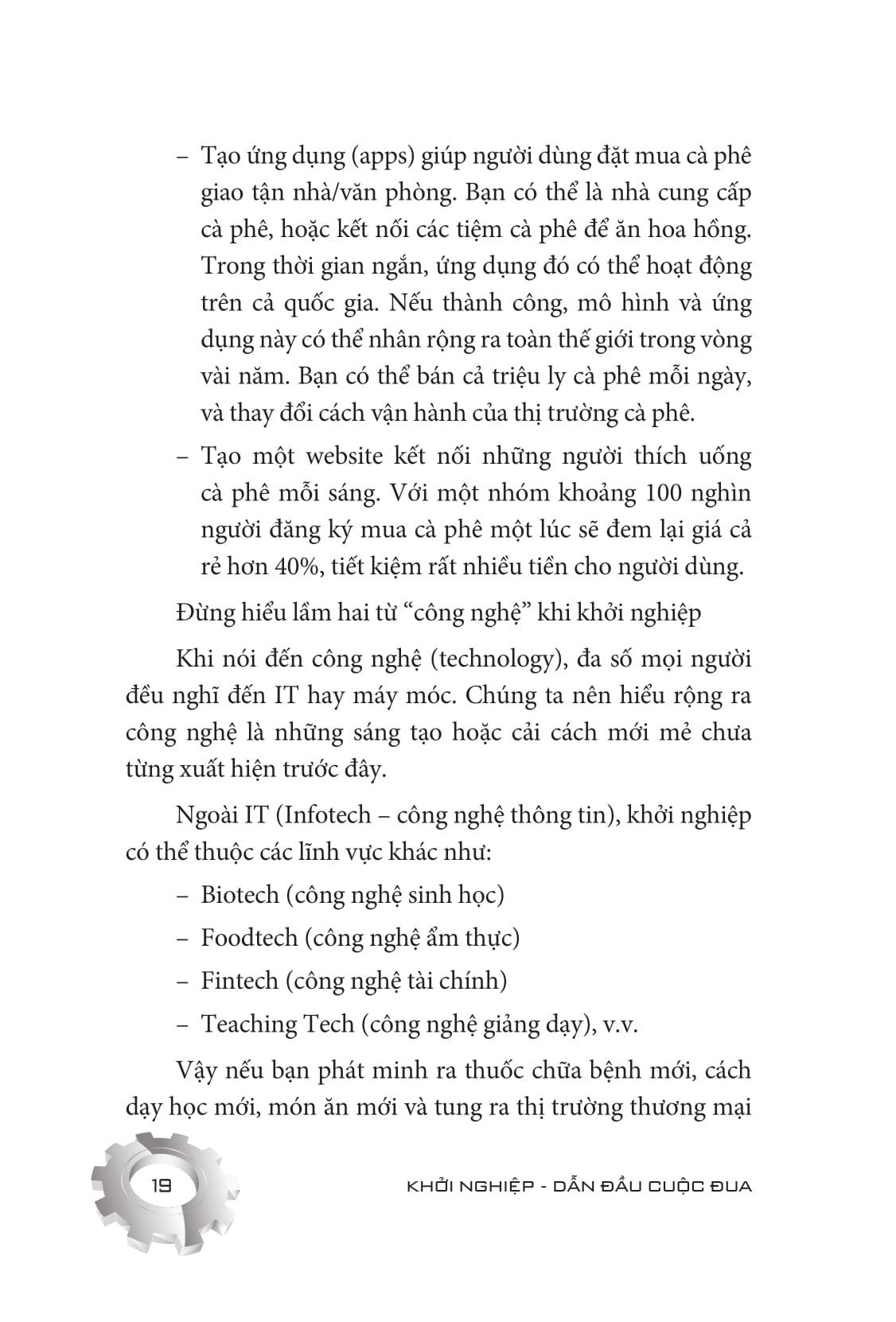Khởi Nghiệp - Dẫn Đầu Cuộc Đua