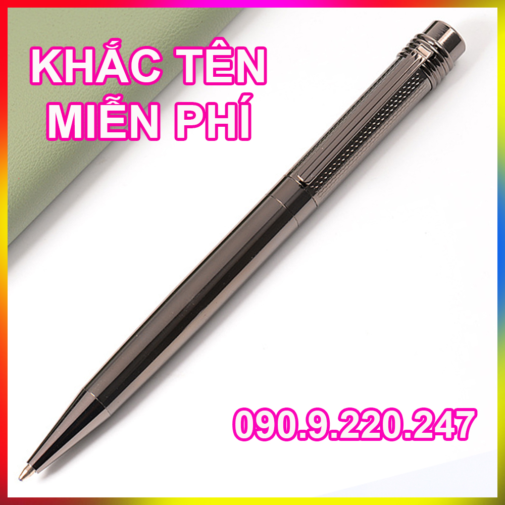 (Gift) Bút ký khắc tên cao cấp LC036, xoay mực bi, mượt đều cở mọi góc nghiêng