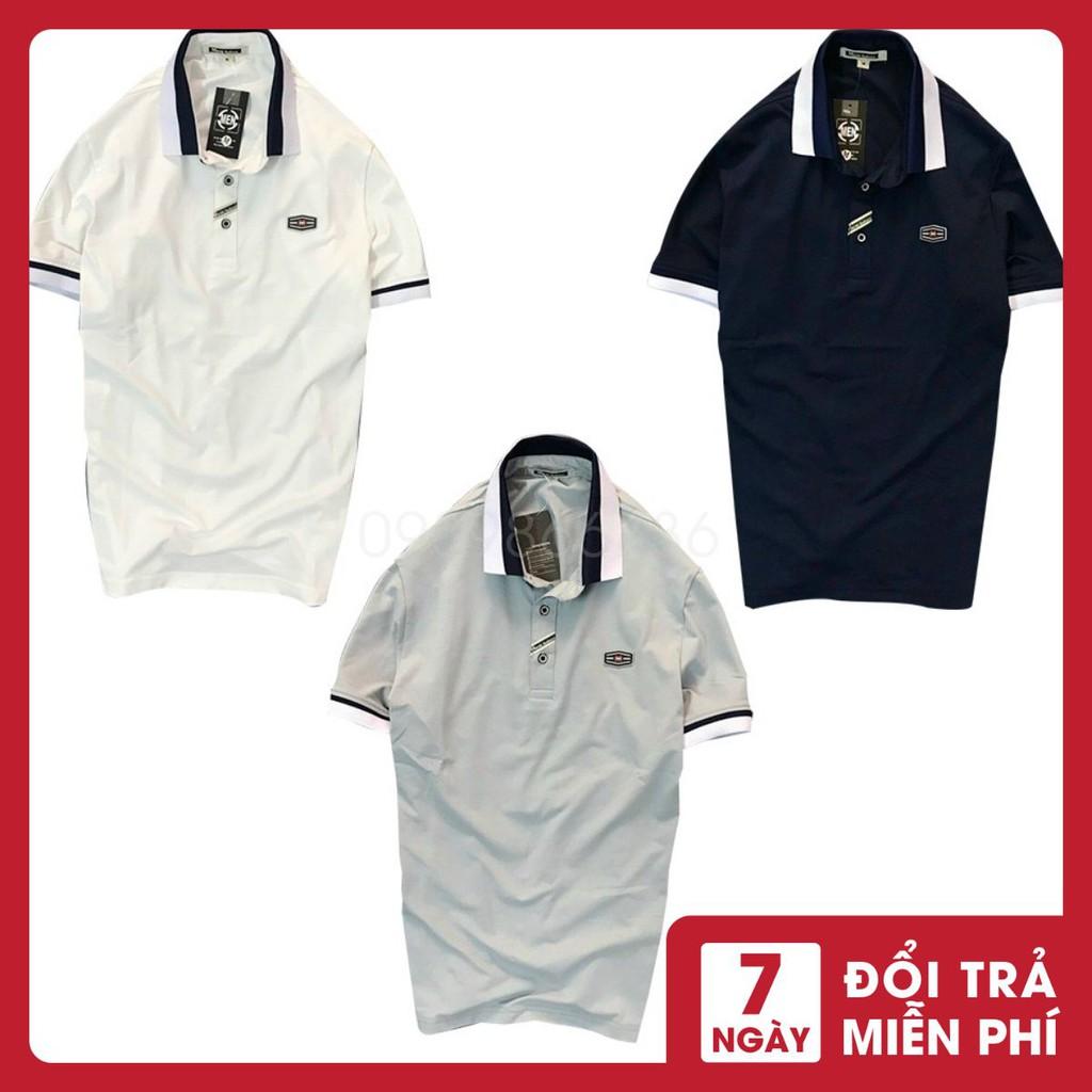 Áo Polo nam phối cổ bẻ Ampus vải cá sấu Cotton xuất xịn,chuẩn form trẻ trung, thanh lịch -POLO