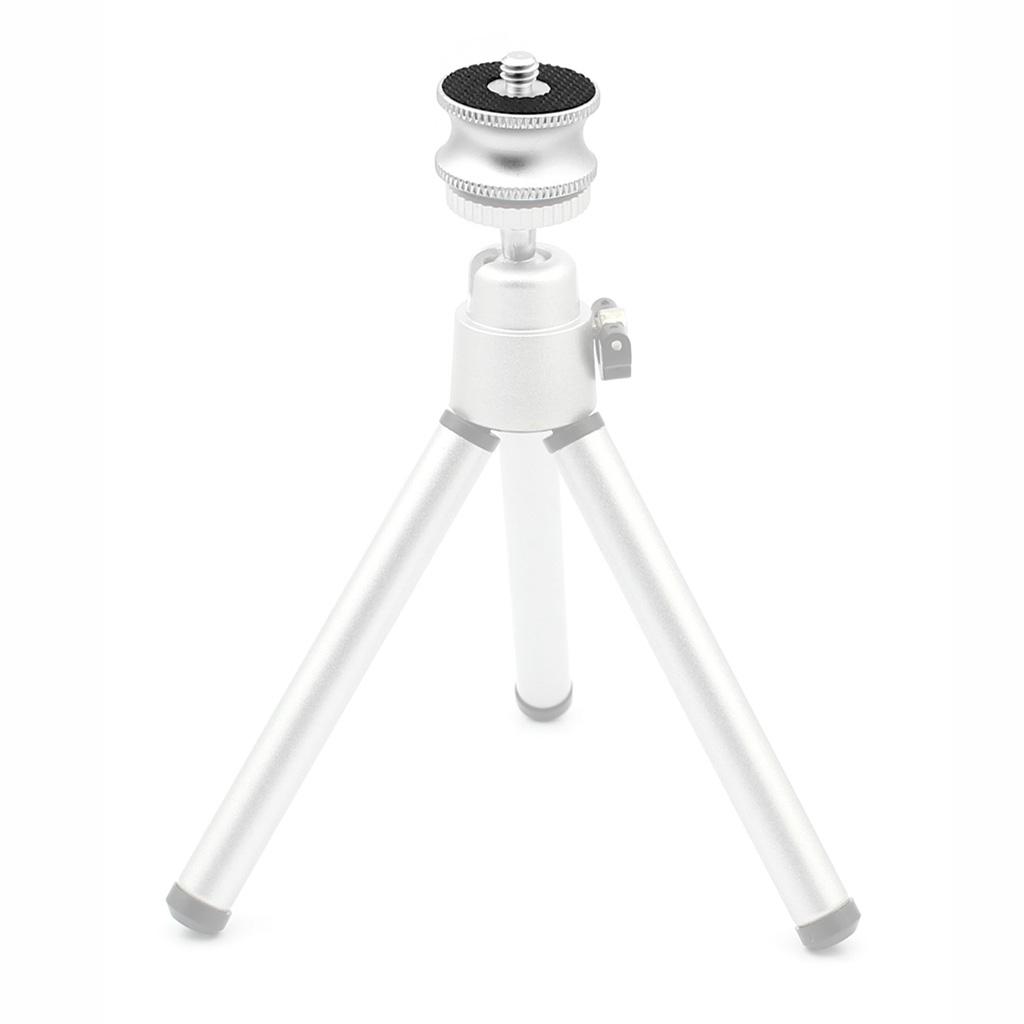 2pcs 1/4" Male to 3/8" Female Adapter Screw Tripod Ball Head Monopod - Gray