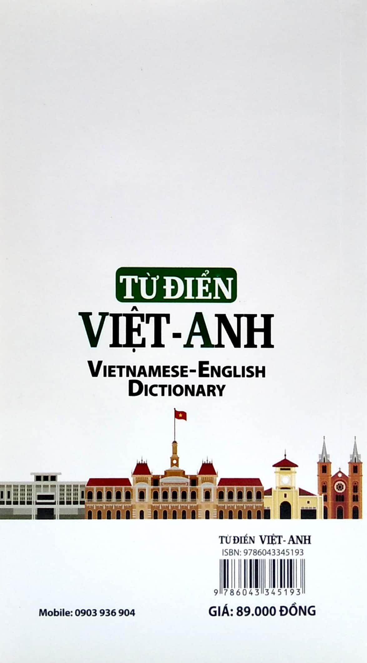 Từ Điển Việt - Anh Khoàng 289.000 Từ