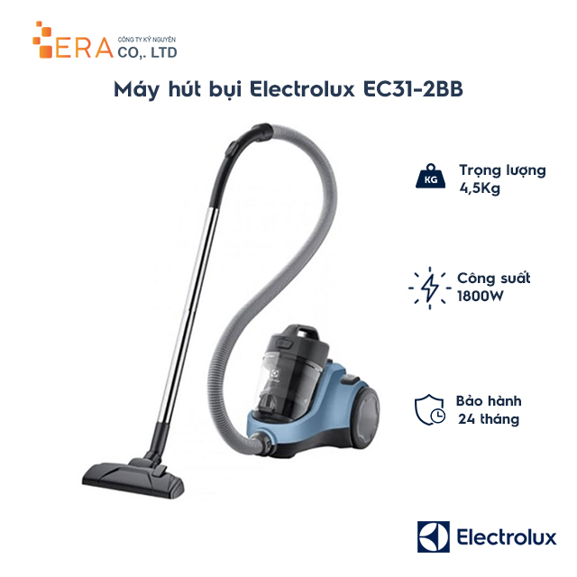 Hút bụi Electrolux EC31-2BB - Hàng Chính Hãng