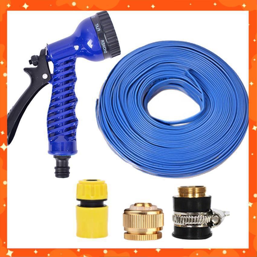 Bộ dây và vòi xịt tăng áp lực nước,rửa xe, tưới cây 20m 206843