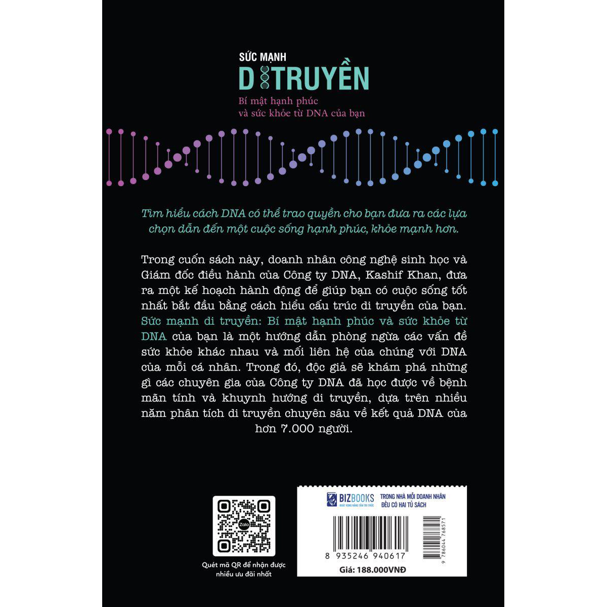 Sức mạnh di truyền: Bí mật hạnh phúc và sức khỏe từ DNA của bạn
