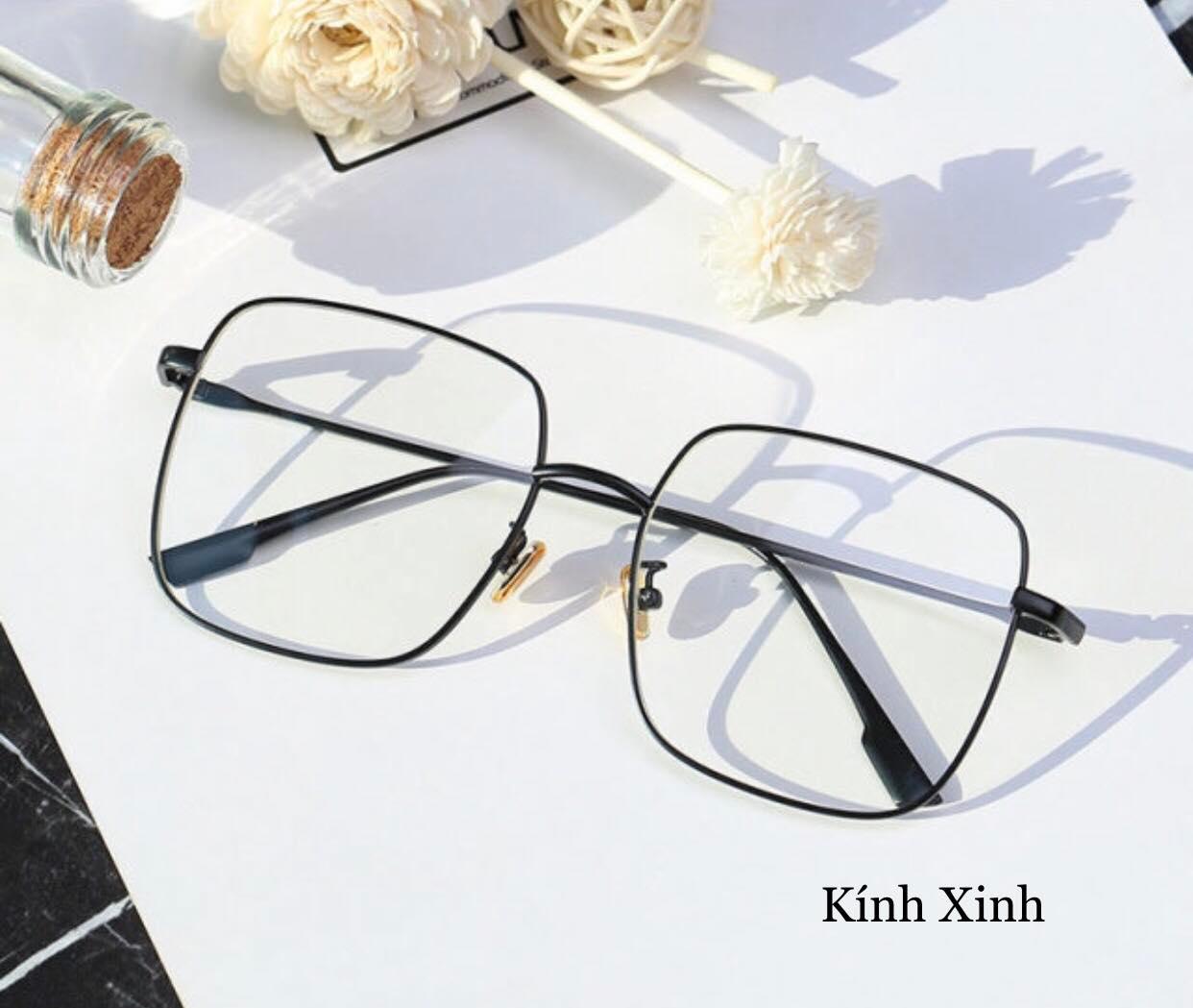 Kính mát Mắt vuông Oversize cao cấp