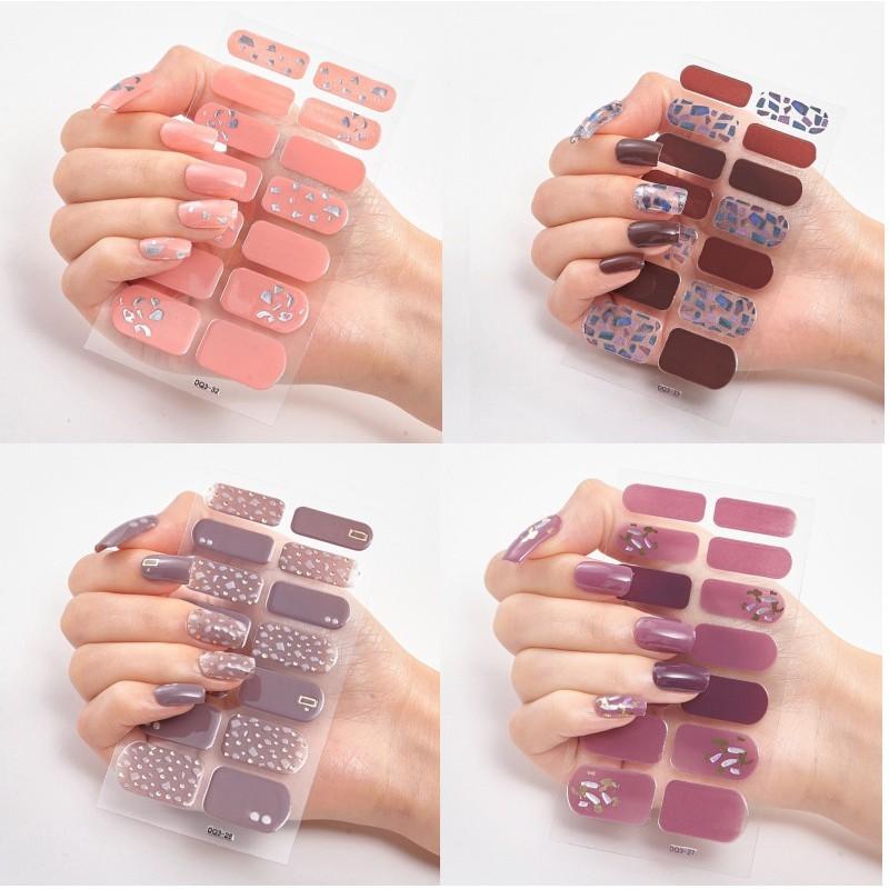 Miếng dán móng tay - Nail Wraps (14 miếng dán khô)