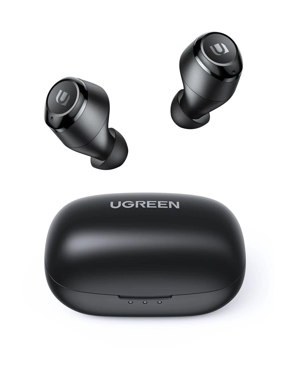 Ugreen UG80606WS100TK Bluetooth 5.0 tai nghe HiTune True Wireless âm thanh Stereo màu đen - HÀNG CHÍNH HÃNG