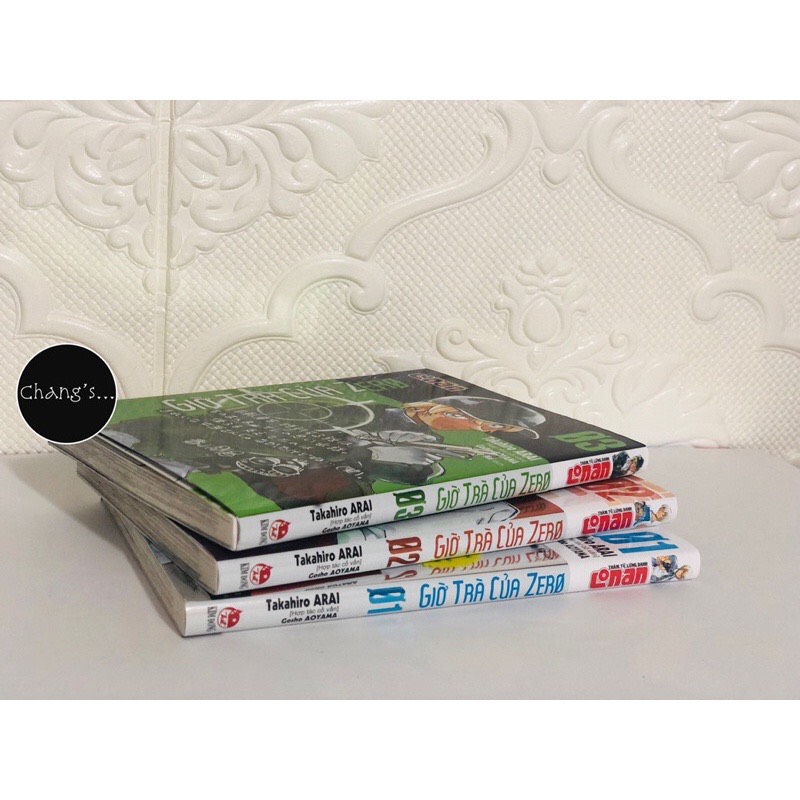Thám tử lừng danh Conan - Giờ trà của Zero trọn bộ 3 tập