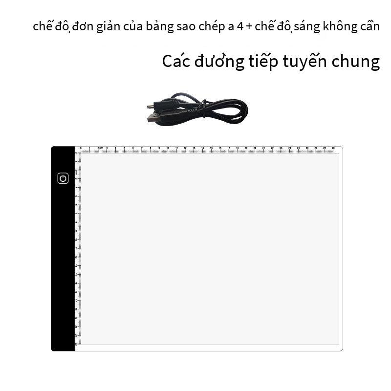 Đảm bảo chất lượng thương mại điện tử A4USB sao chép bảng vẽ truyện tranh phác thảo viết ánh sáng dẫn tấm LED sao chép bảng