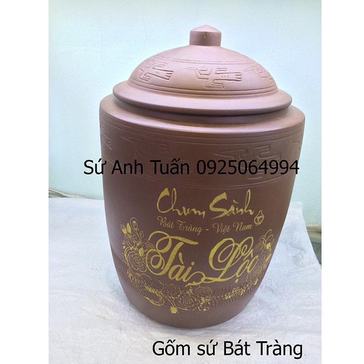 Hũ đựng gạo loại 10kg