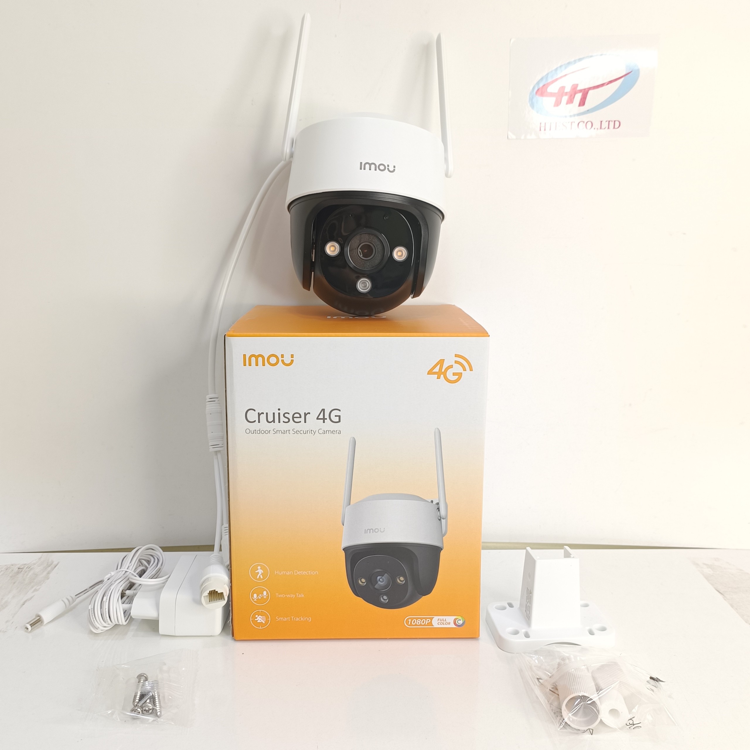 Camera Imou dùng sim 4G - S21FTP - 2MP đèn led, mic ghi âm, còi báo động - Hàng chính hãng