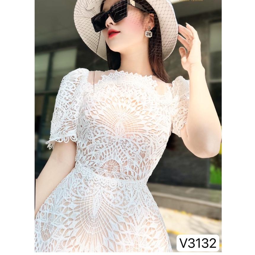 Đầm Ren Thiết Kế Eli Dress 2 dây Chất Liệu Ren Độc Đáo - Váy Ren Thiết Kế Độc Lạ, Trẻ Trung