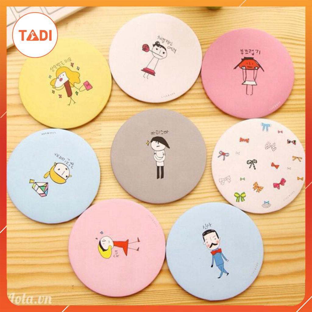 Gương mini bỏ túi siêu cute phong cách Hàn Quốc (có sẵn)