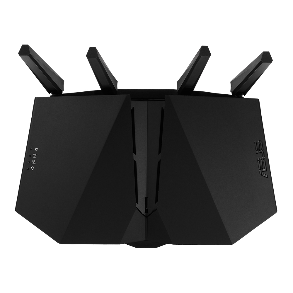 Router Wifi ASUS AURA RGB RT-AX82U Hai Băng Tần, Chuẩn AX5400 (Chuyên Cho Game Di Động)- Hàng Chính Hãng