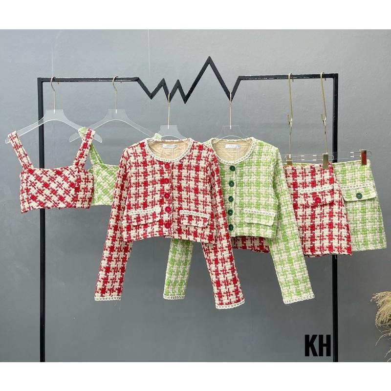 Set váy dạ 3 món