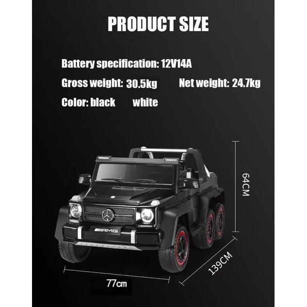 Xe Ô tô điện trẻ em G63 AMG Mercedes