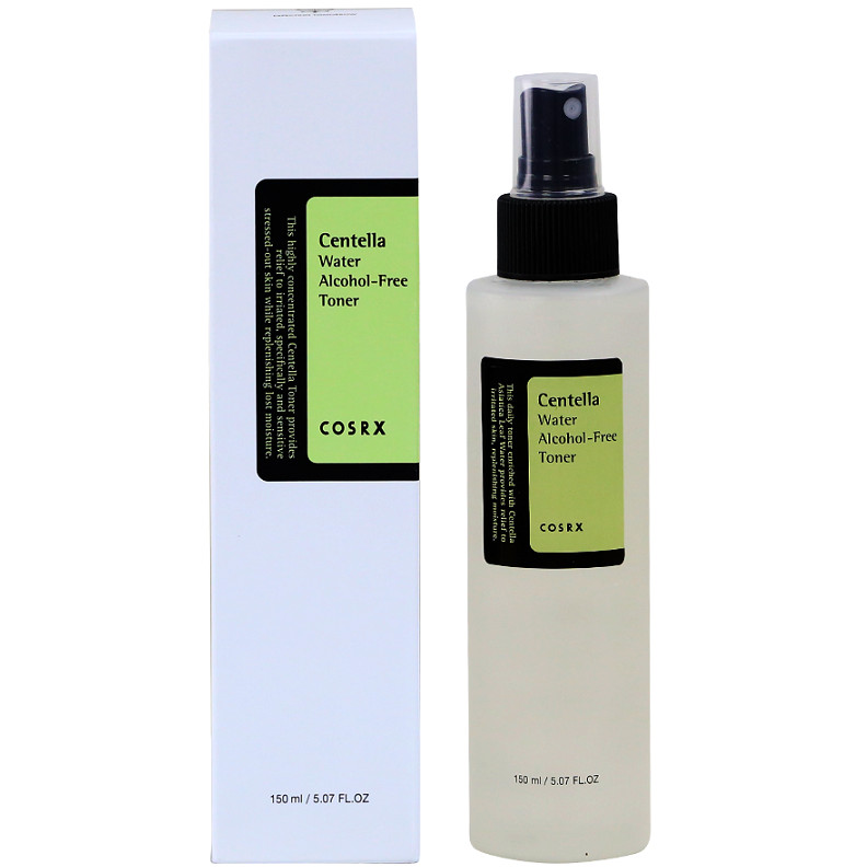 Nước Hoa Hồng Làm Dịu Da, Giảm Kích Ứng Chiết Xuất Từ Rau Má Cosrx Centella Water Alcohol-Free Toner 150ml