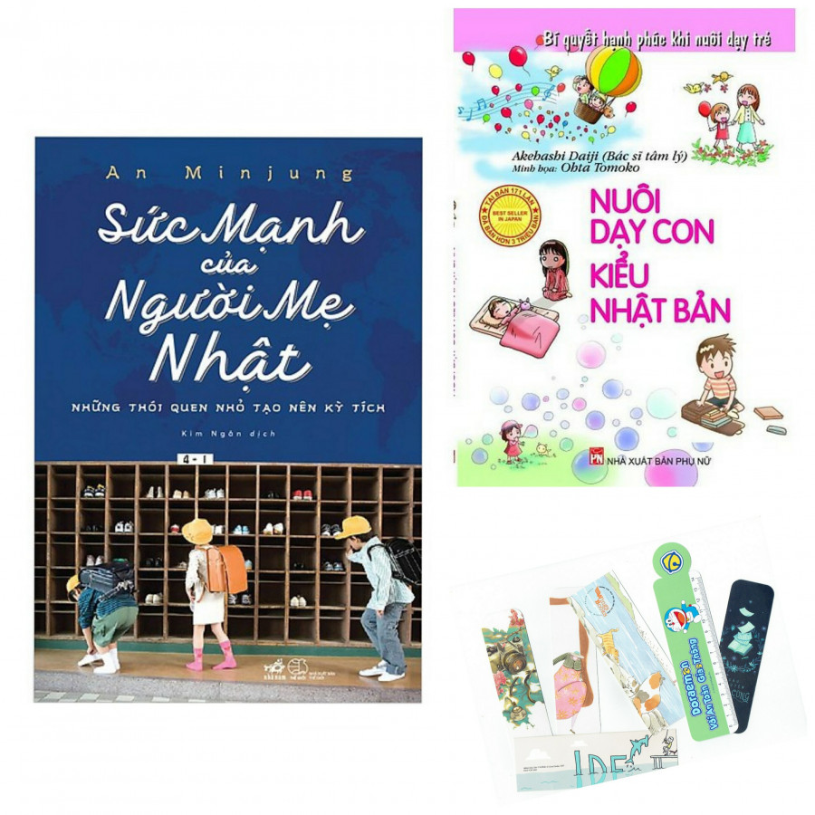 Combo Sức Mạnh Của Người Mẹ Nhật + Nuôi Dạy Con Kiểu Nhật Bản - Tặng Kèm Bookmark PĐ