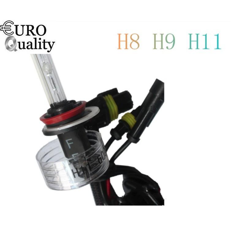 Bộ 2 Bóng Xenon HID (H4/H7/H6/H9H11) 6500K, độ sáng cao, ánh sáng trắng