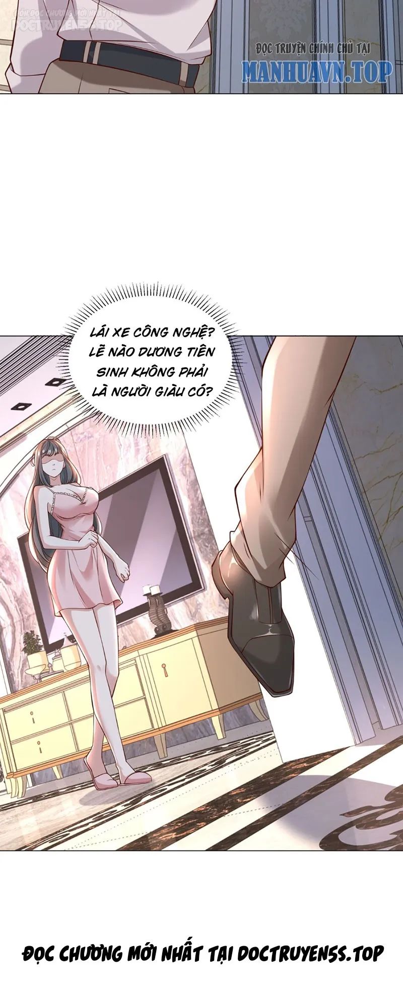 tài xế lái xe công nghệ như ta có nhiều tiền thì sao? chapter 18 8