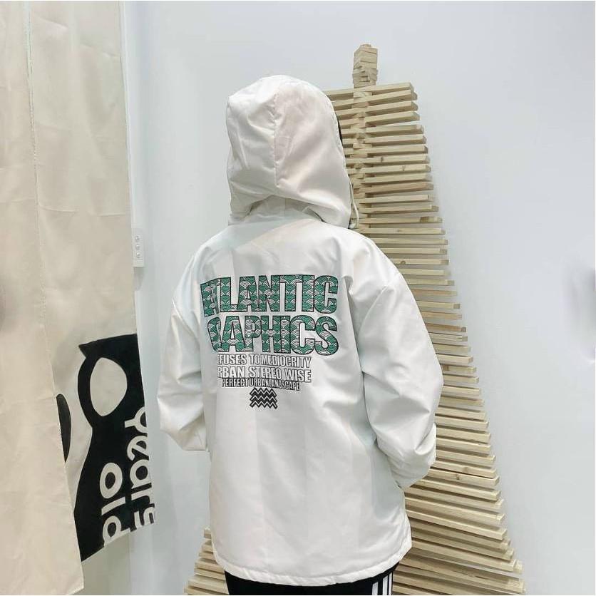 Áo khoác vải dù 2 lớp dày dặn y ảnh