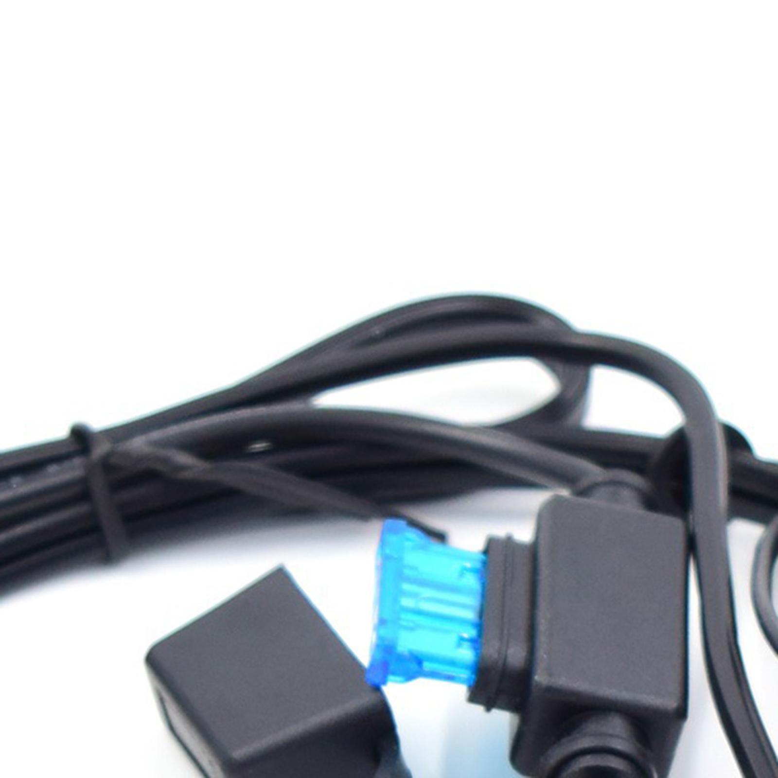 SAE Quick Disconnect Cable Fit for Motorcycle Battery Charger Terminal