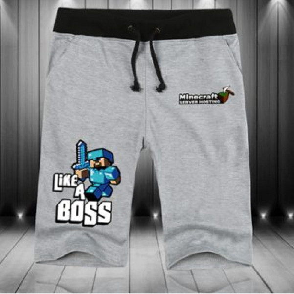 Quần xám Like a boss Minecraft