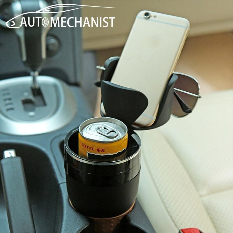 Người giữ cốc trên ô tô Người giữ chai uống nước Kính râm Người tổ chức điện thoại Xếp gọn gàng