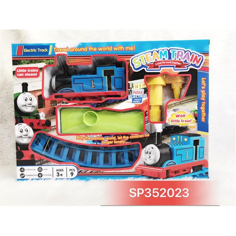 Hộp đường ray xe lửa pin Thomas trụ bơm nước 9 miếng , 333-3  - SP352023