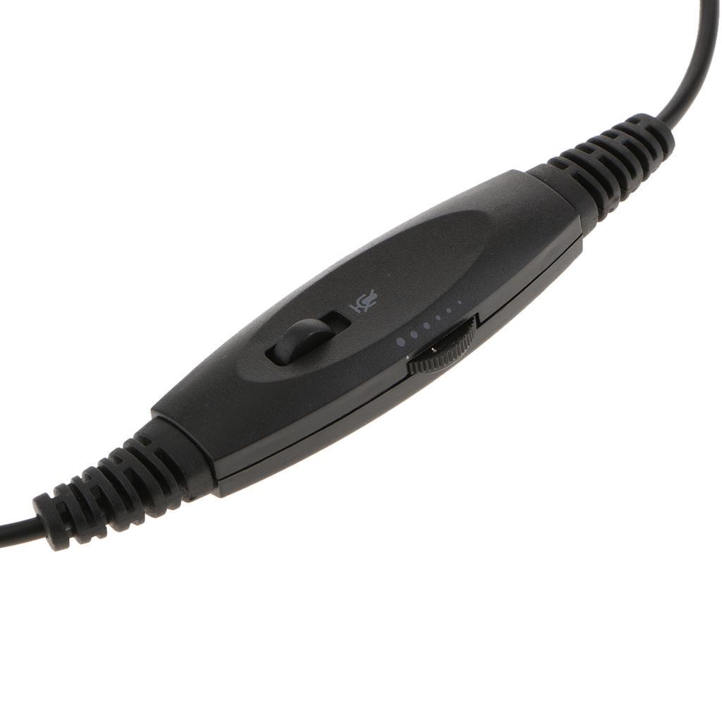 RJ9 Call Center Telephone Headphone w/ Noise Cancelling Monaural Headsets