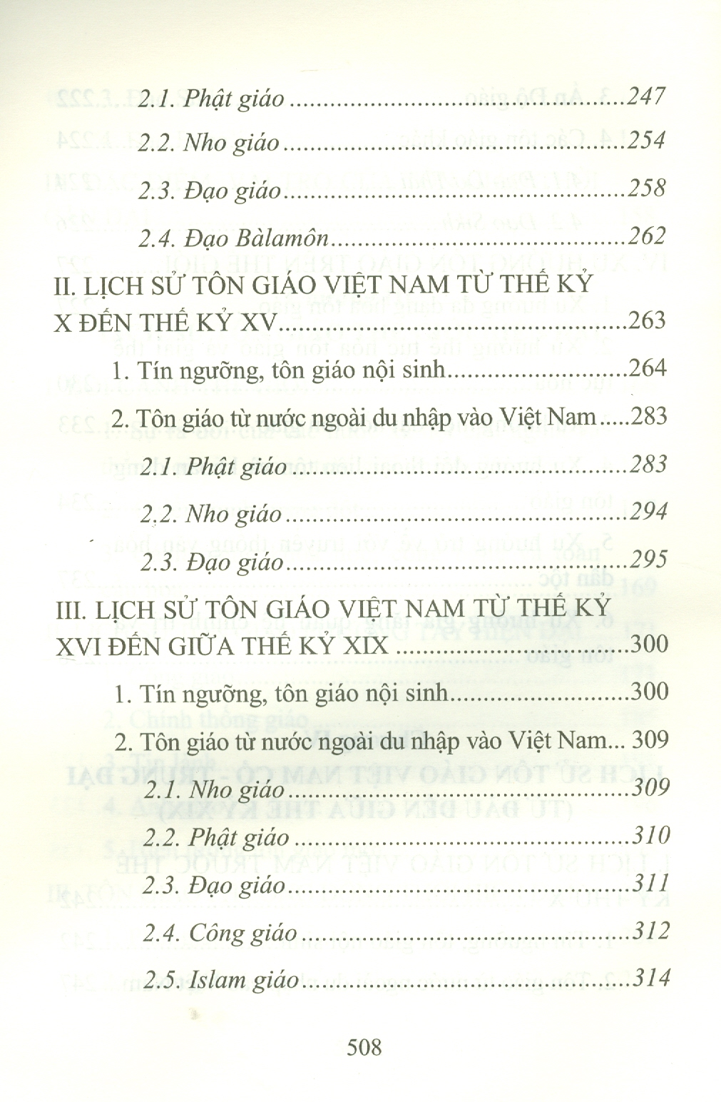 LỊCH SỬ TÔN GIÁO THẾ GIỚI VÀ VIỆT NAM