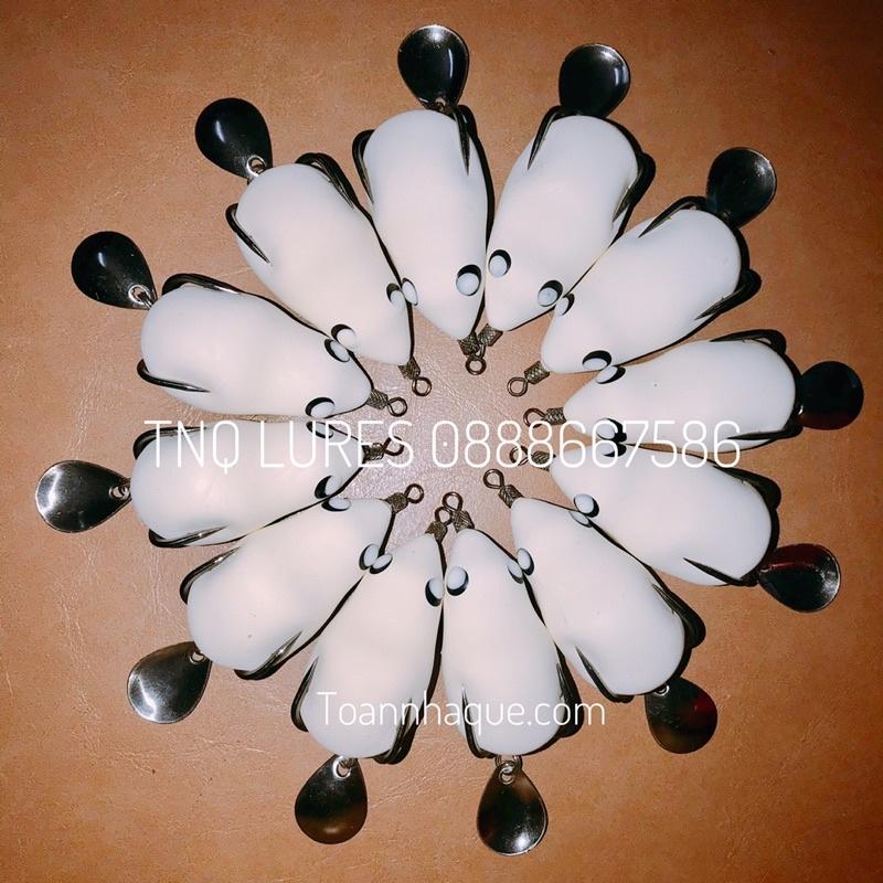 COMBO 4 mồi câu lure nhái hơi TNQ T1 và T3