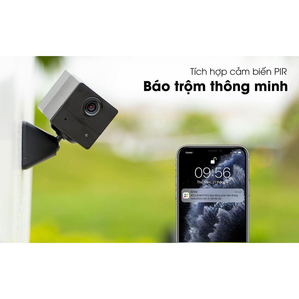 Camera Ezviz BC2 1080P - Sử dụng Pin - HÀNG CHÍNH HÃNG