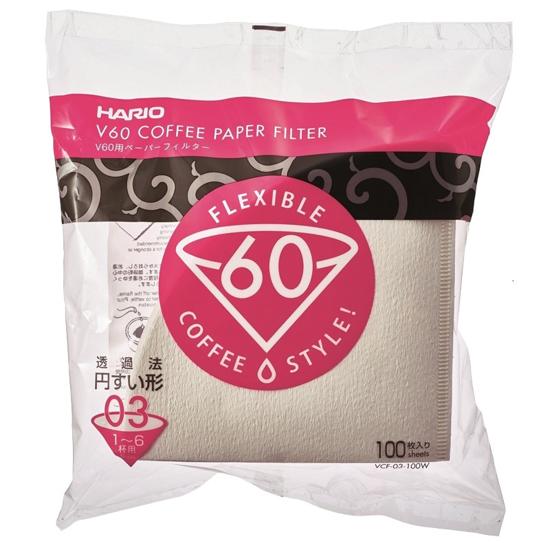 Giấy lọc cà phê Hario Size V60 - Size 03 - 100 tờ